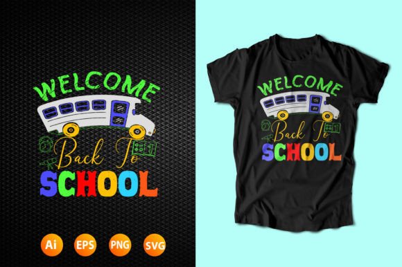 Back to School T-shirt Design 01: A Versatile Tool for Creative Workflows