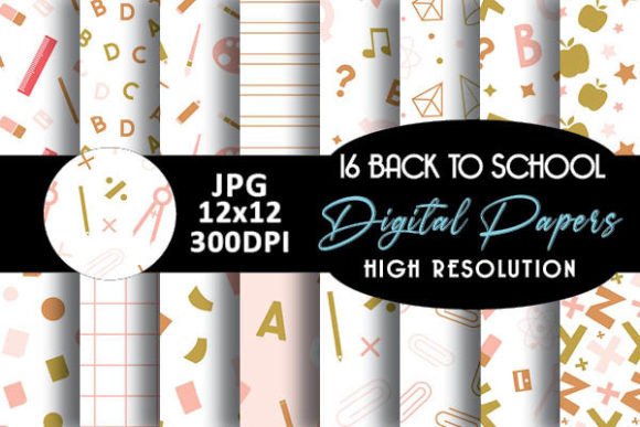Boho Back to School Digital Papers: A Strategic Tool for Creative Expression