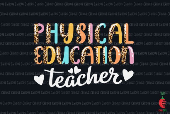 Leopard PE Teacher Back to School