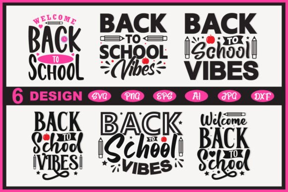 Revolutionizing Back to School with the 6 Back to School SVG Design Bundle