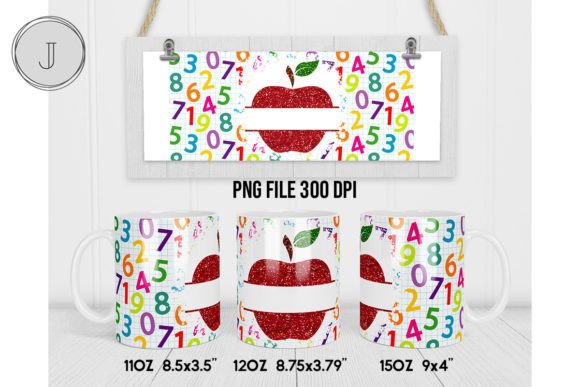 Teacher Mug Back to School Apple Mug1