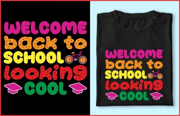 Welcome Back to School T-Shirt Design: A Stylish Way to Start the Academic Year